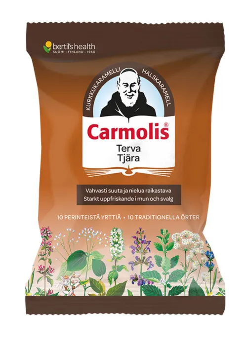Carmolis Tar Herb Карамель с дегтем и травами 75 г