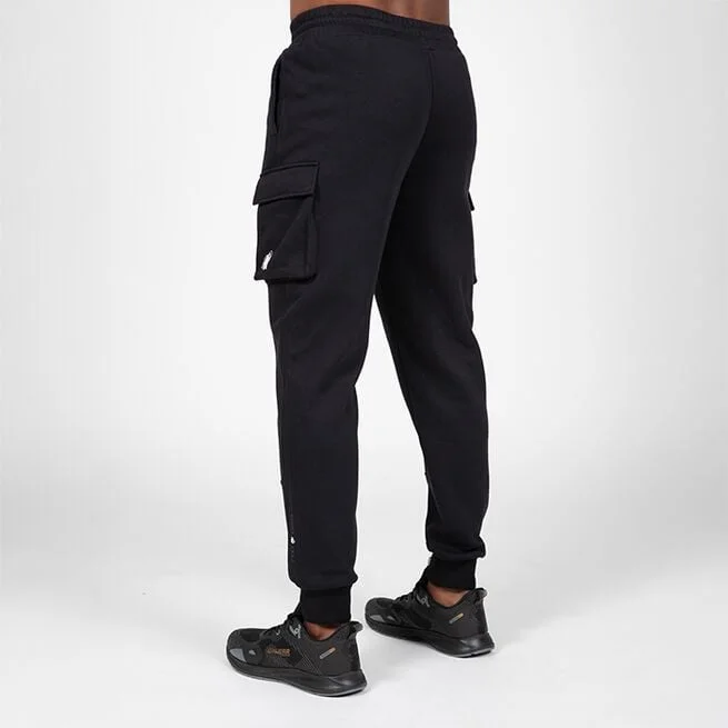 Спортивные брюки-карго Hudson черные