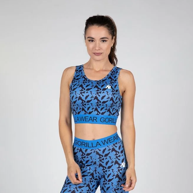 Укороченный топ Osseo, синий