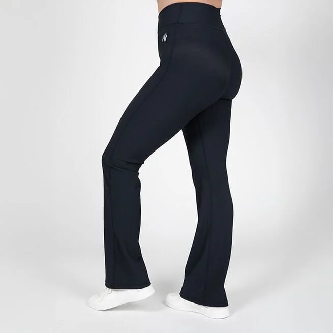 Расклешенный спортивный костюм Carmen Черный