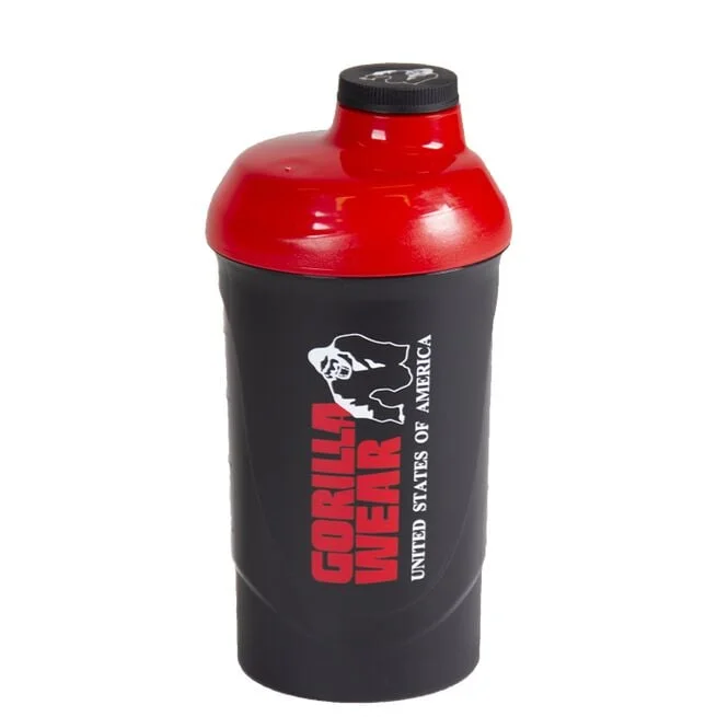 Gorilla Wear Wave Shaker Черный/Красный 600 мл