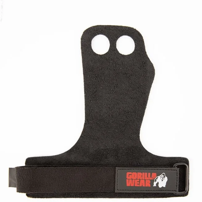 Кожаные подъемные ручки с 2 отверстиями, черные