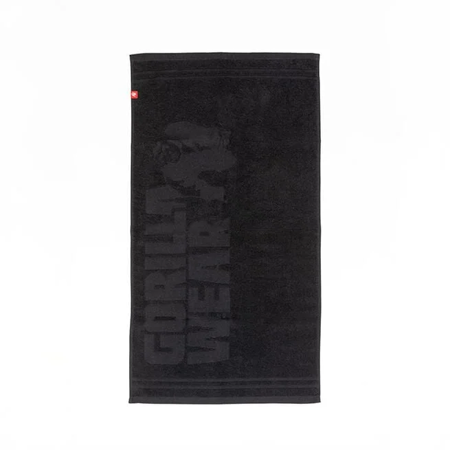 Полотенце среднего размера, черное