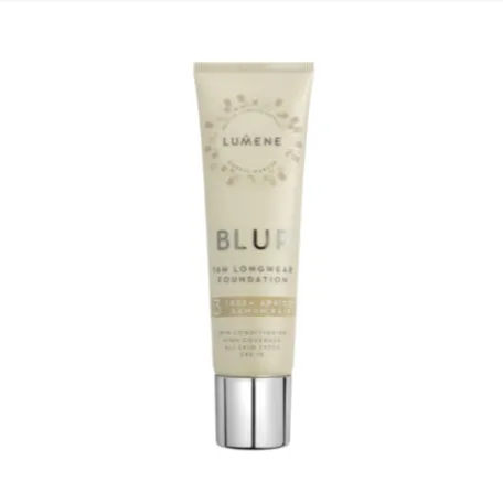 Устойчивая тональная основа LUMENE BLUR SPF15 30мл свежий абрикос