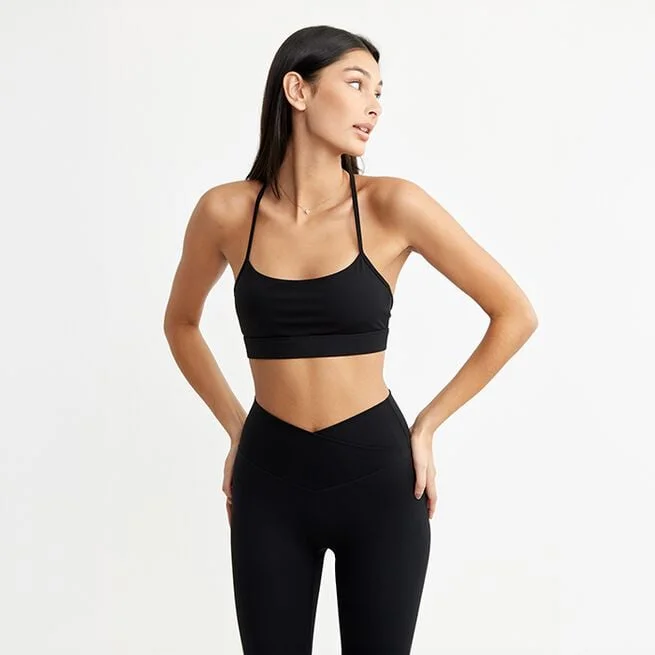 Спортивный бюстгальтер Черный