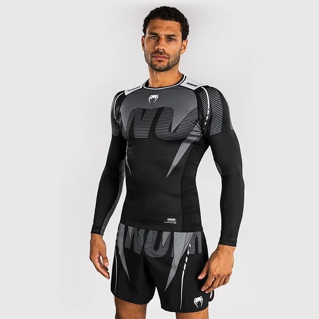 Рашгард Venum Adrenaline Черный Серый