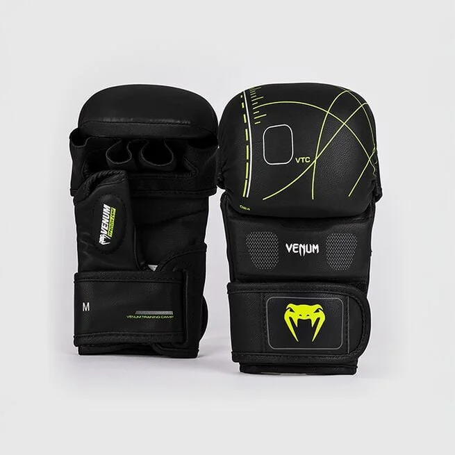 Спарринговые перчатки Training Camp 4.0 Черные Зеленые