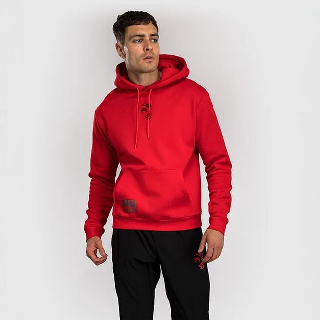 Толстовка Venum X Mike Tyson «У каждого есть план» Красный Черный