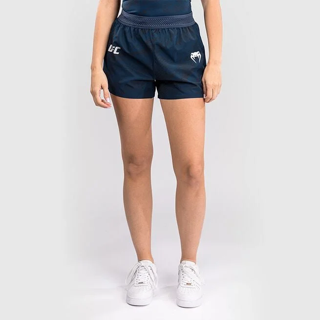 Женские шорты для выступлений UFC Fusion от Venum Fight Week Oceanic Blue