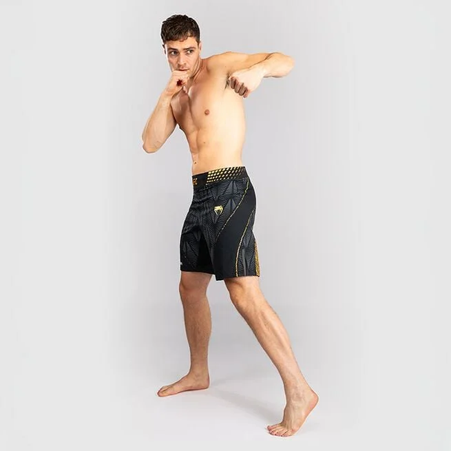 UFC Zenith by Venum Fight Night Fightshorts Длинная модель, черное золото