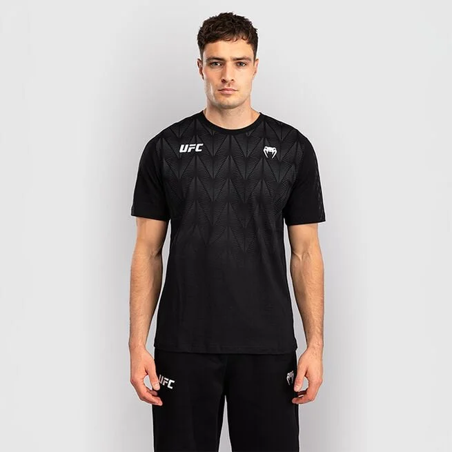 Футболка UFC Zenith by Venum Replica, черно-белая