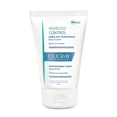 Дезодорант - крем для рук и ног Ducray Hidrosis Control регулирующий избыточное потоотделение 50 мл