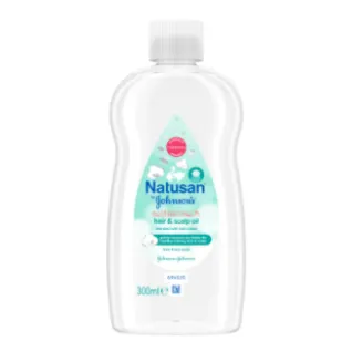 Детское масло для кожи головы Natusan Johnson’s Baby Cotton Touch 300мл