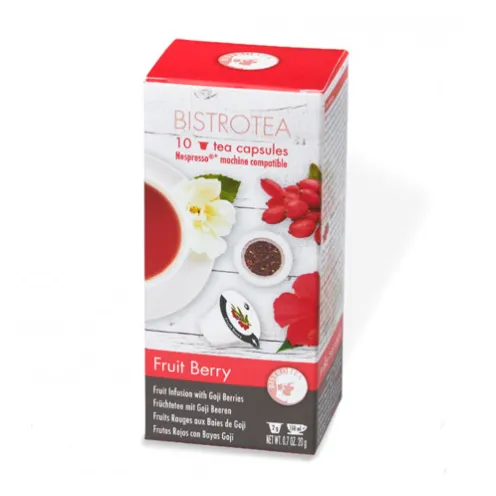 Чай в капсулах Bistrotea Fruit Berry 10 шт