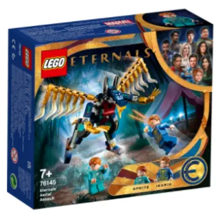 Конструктор LEGO Marvel Super Heroes 76145 "Воздушное нападение Вечных"