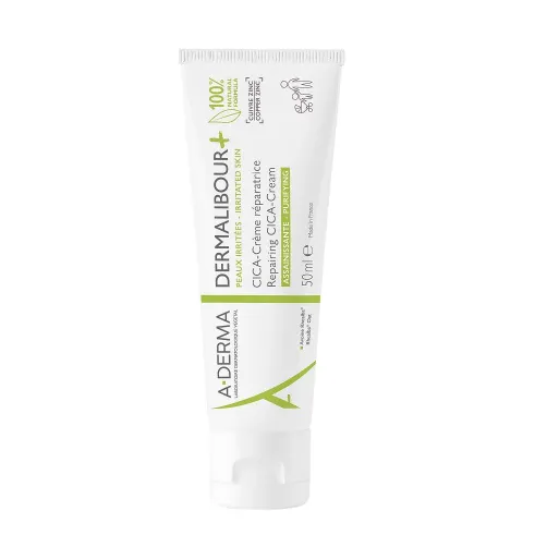 Детский крем A-Derma Dermalibour+ Cica 50 мл, Детский ухаживающий крем A-Derma Dermalibour+ Cica 50 мл