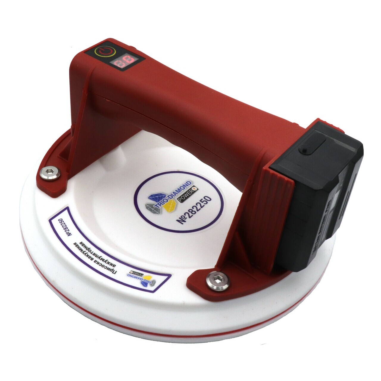 вакуумная присоска TRIO-DIAMOND 205 мм для плитки и стекла