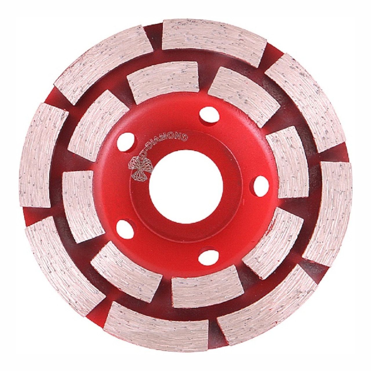 алмазная чашка 115 мм сегментная двухрядная