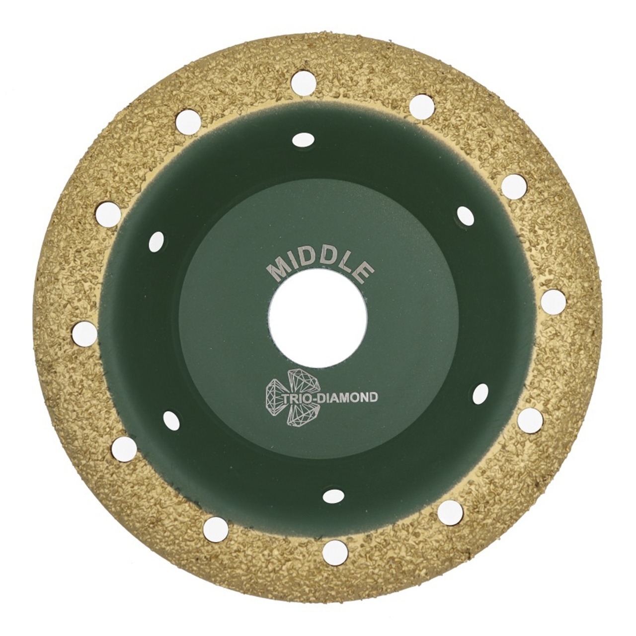 Круглая шлифовальная чашка 125 мм для дерева Grand шаг 4 Middle