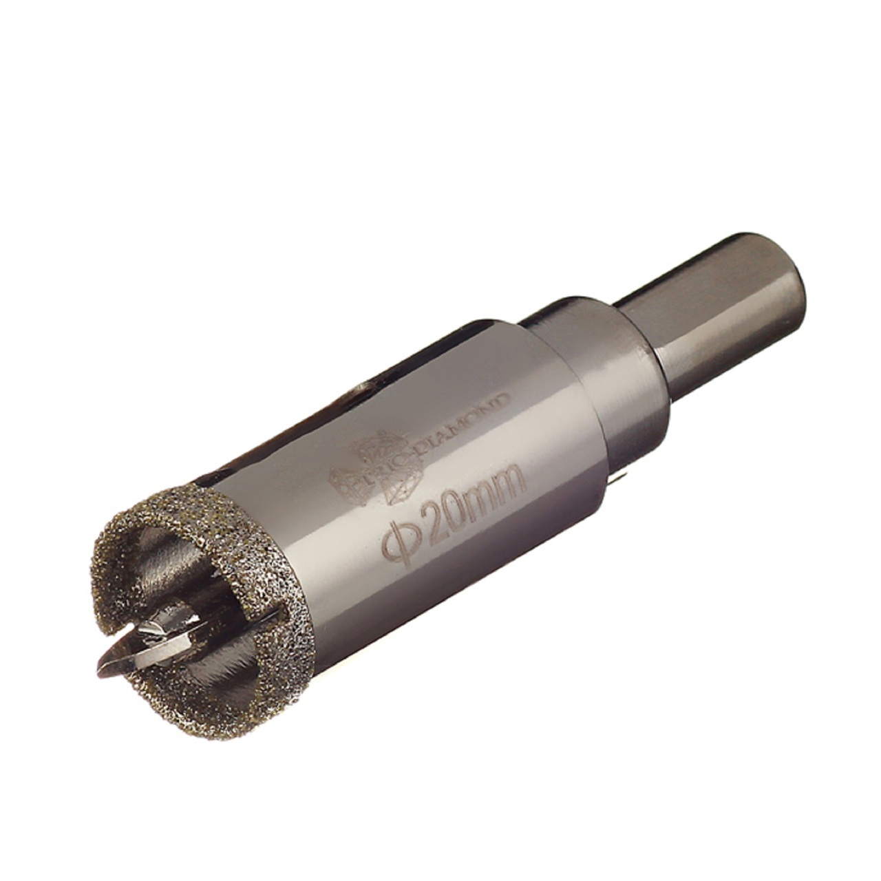 Коронка алмазная 20 мм с центрирующим сверлом для керамики и кафеля