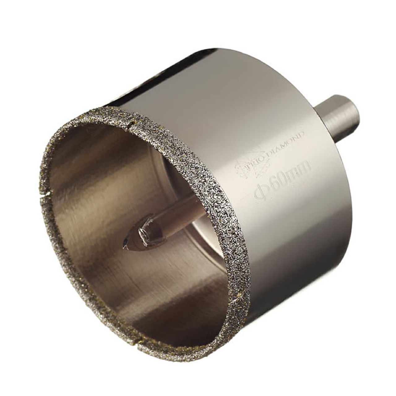 алмазная коронка по керамике и кафелю 60 мм с центрирующим сверлом