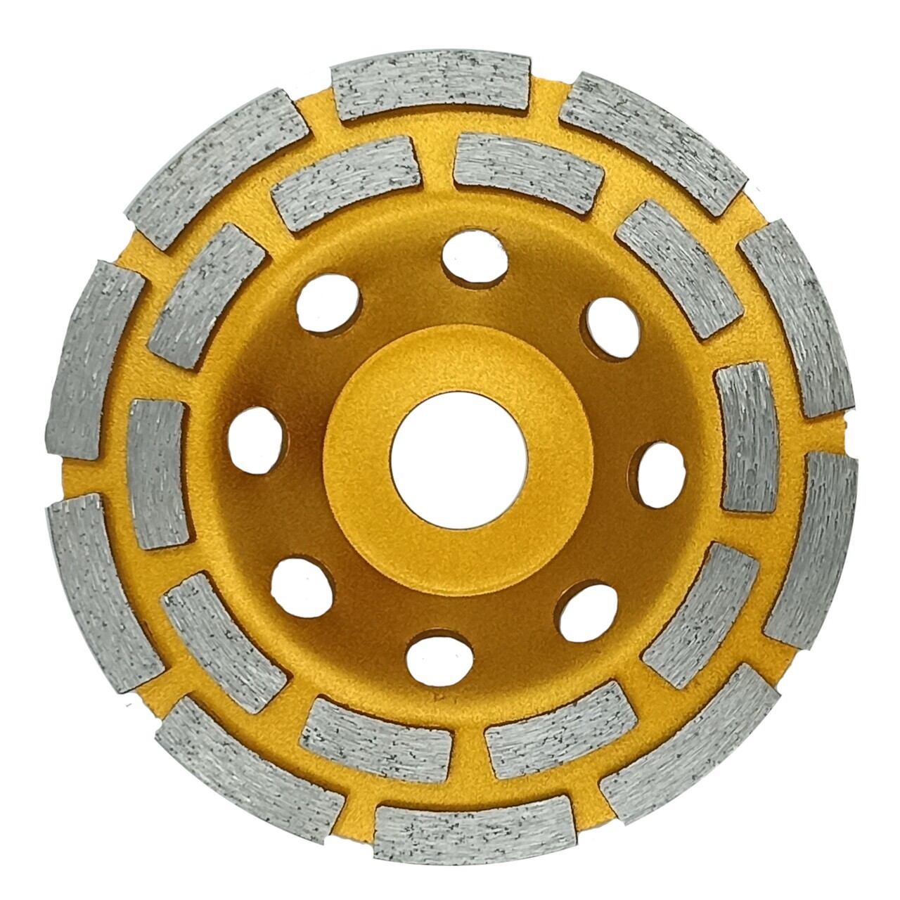алмазная чашка сегментная двухрядная 125 мм