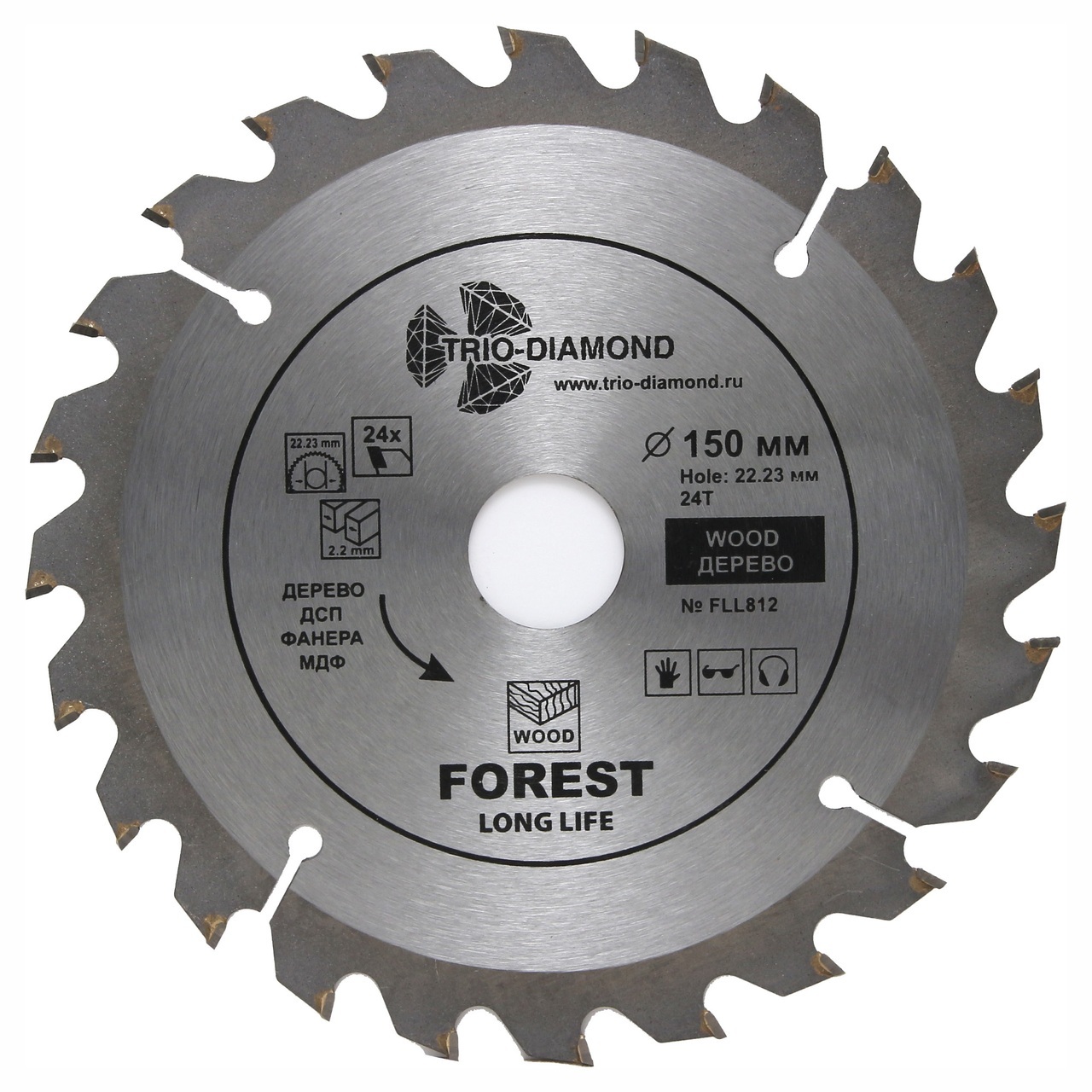 Пильный диск TRIO-DIAMOND FLL812