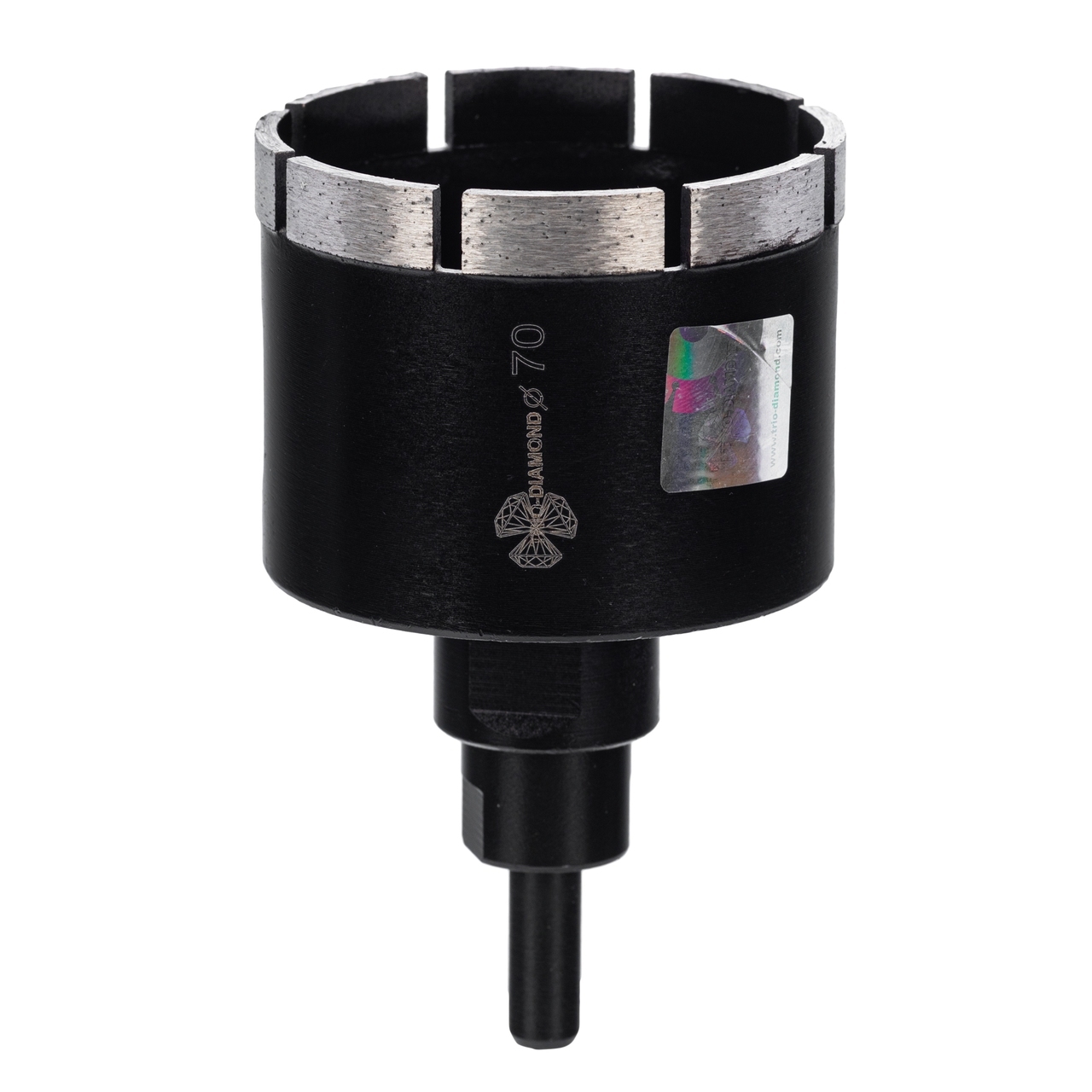 Коронка алмазная 70 мм серебряная пайка для керамогранита GCB769