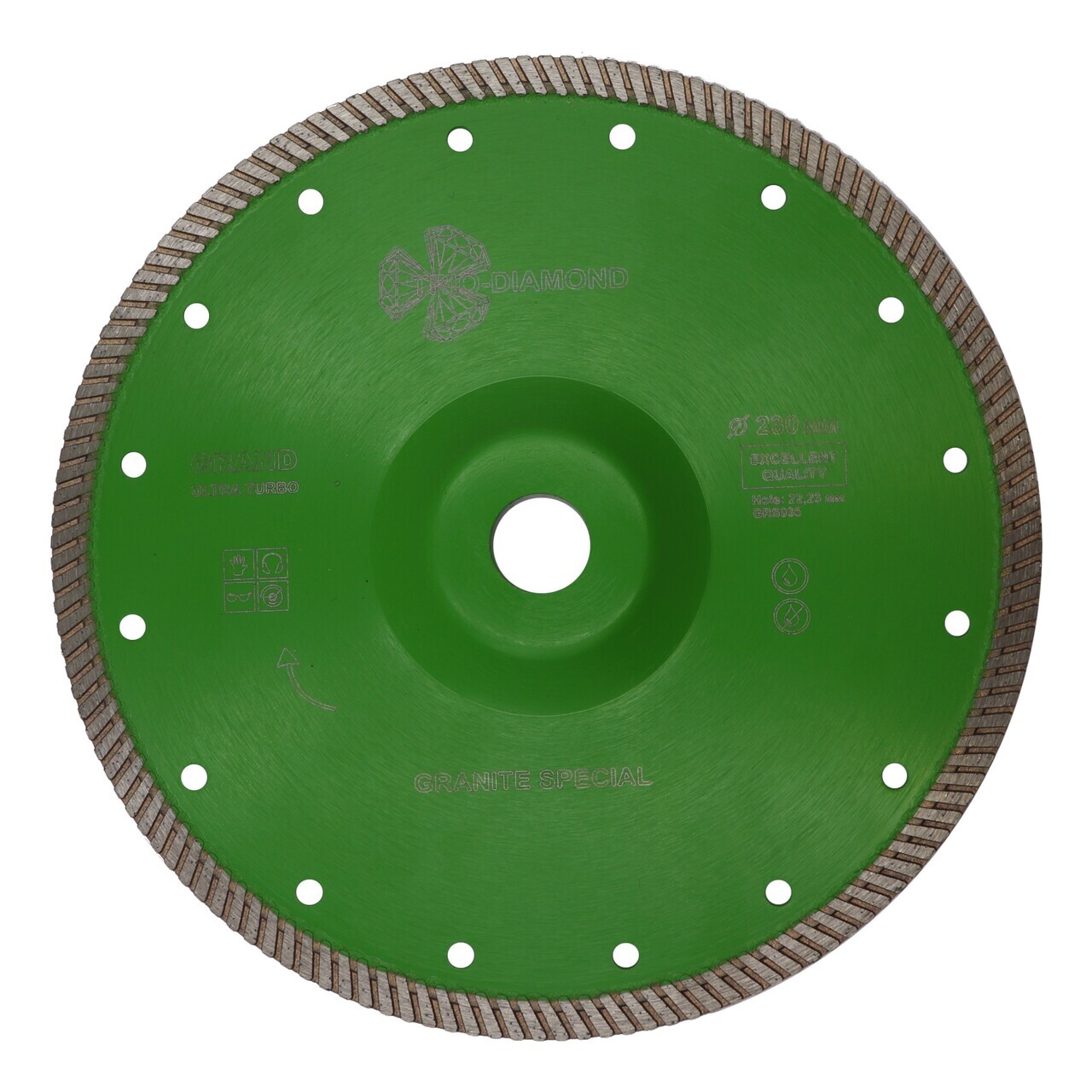 Алмазный диск TRIO-DIAMOND для гранита 230 мм GRS936