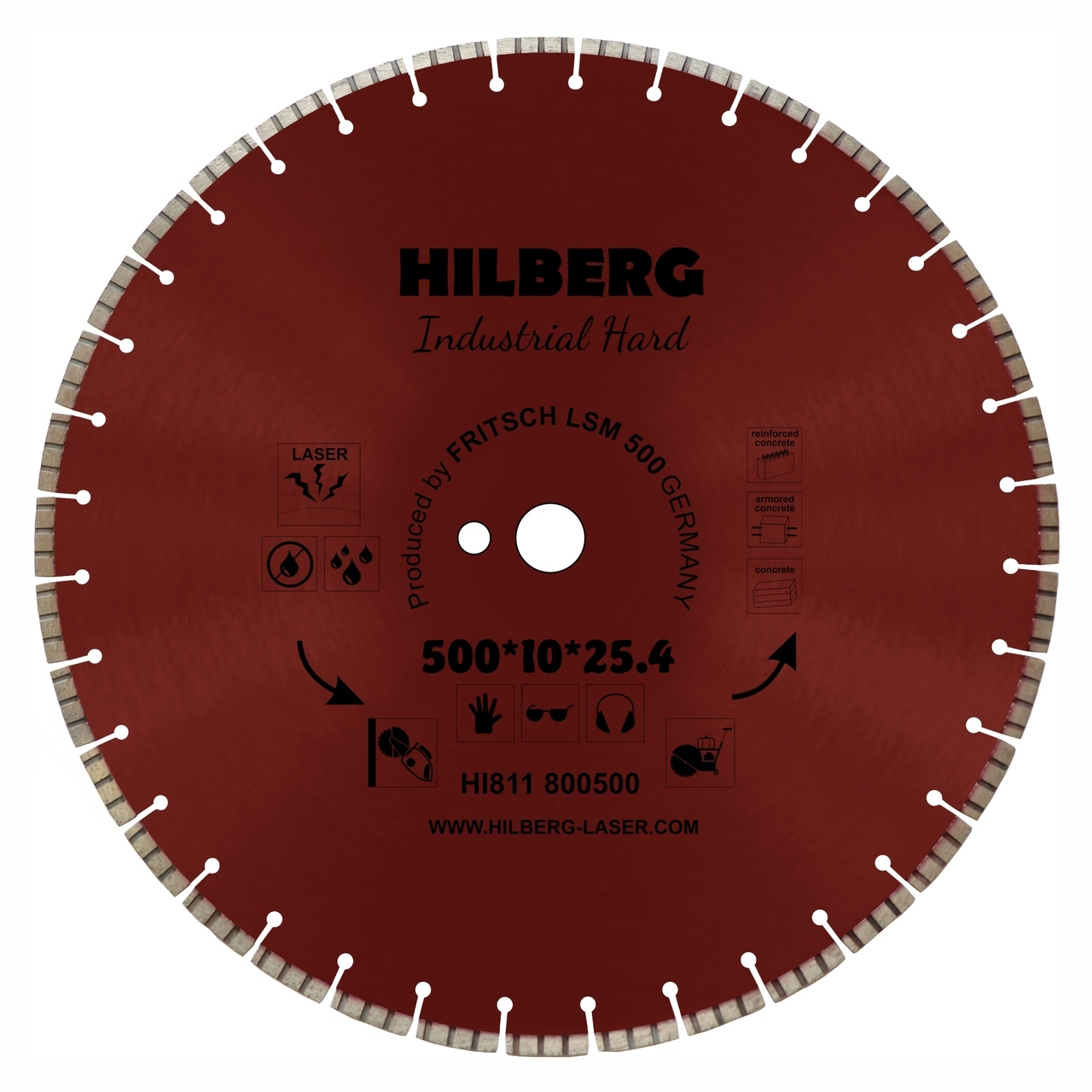 алмазный диск Hilberg HI811 для бетона и камня