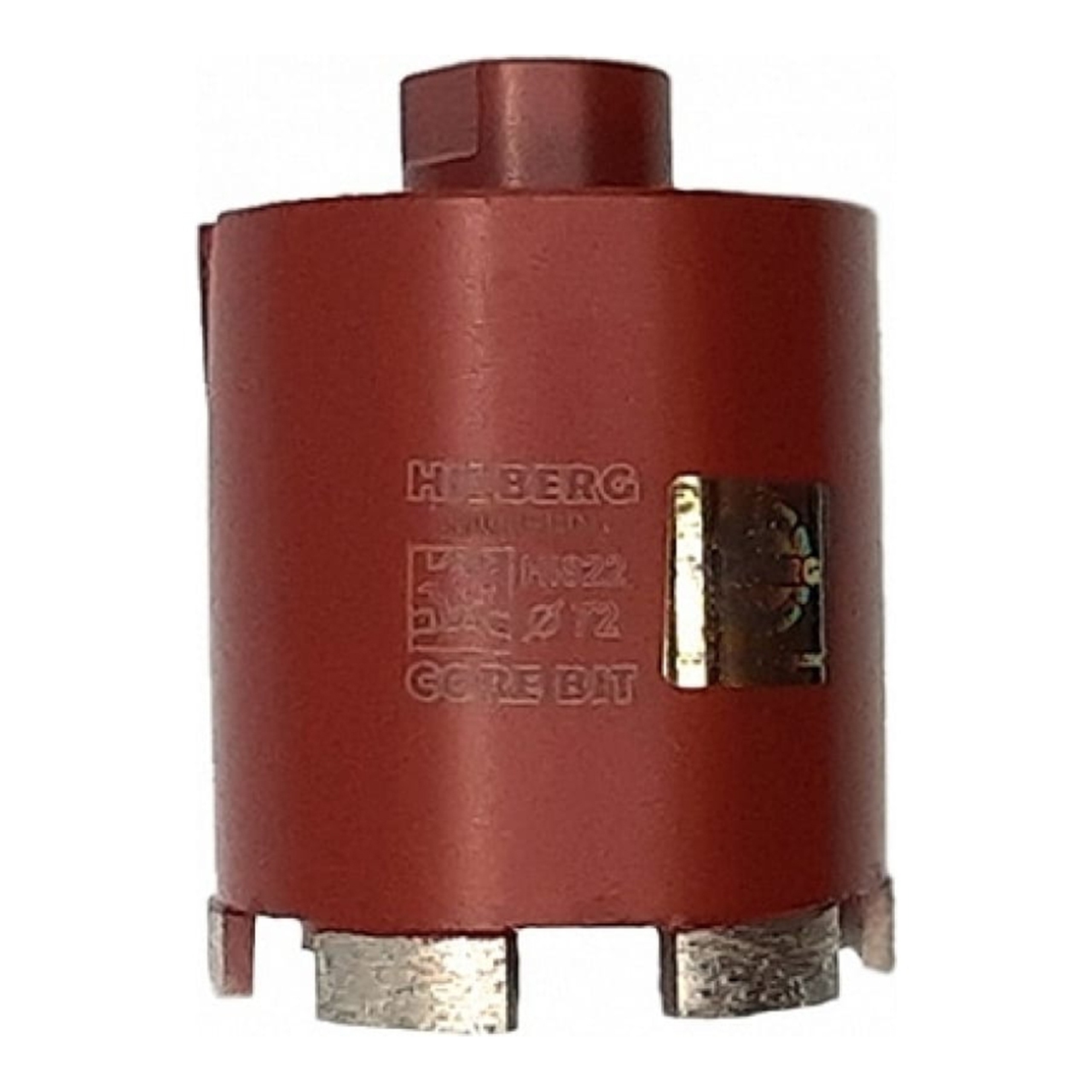 алмазная коронка 72 мм Hilberg HI822