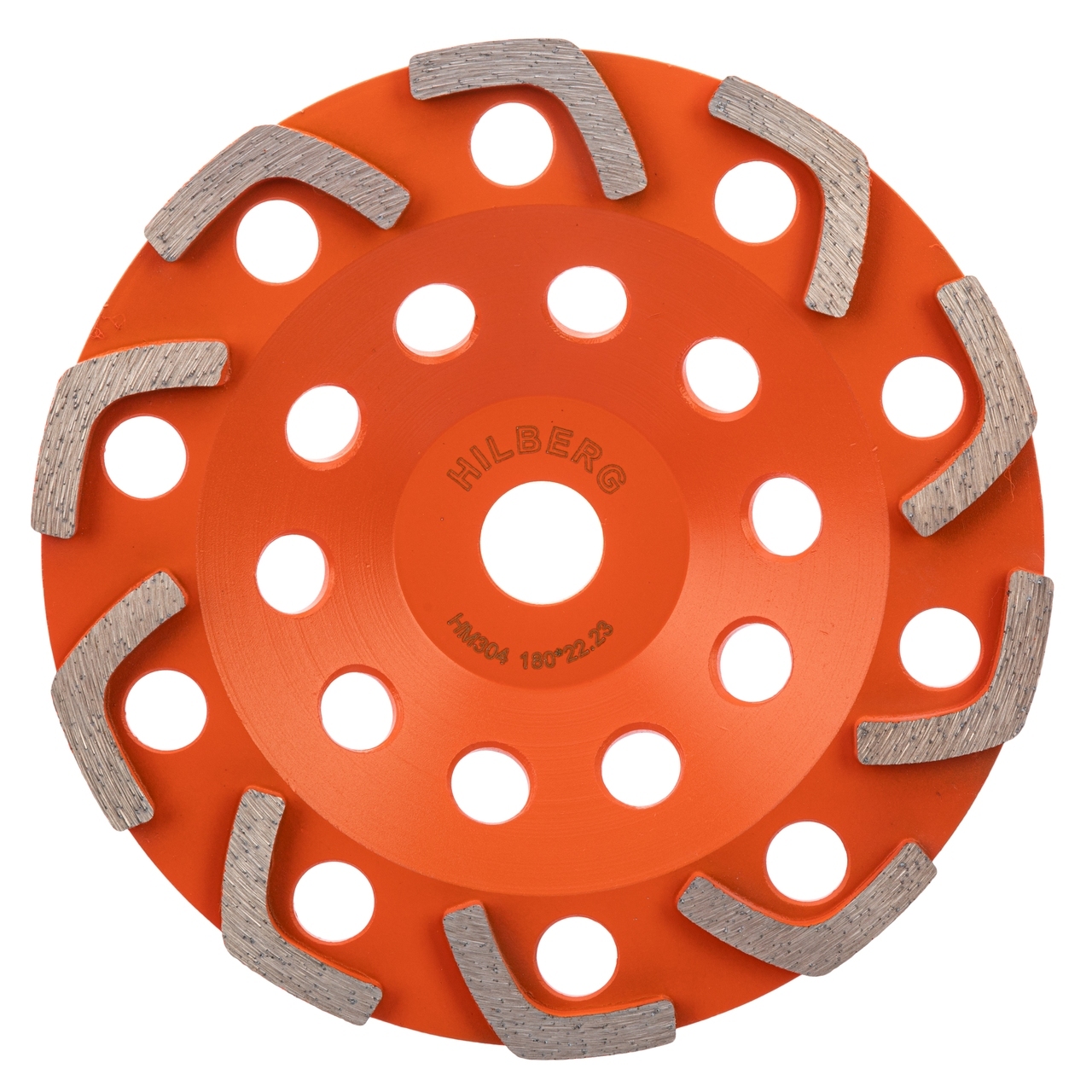 алмазная чашка 180 мм HILBERG HM304 для шлифовки