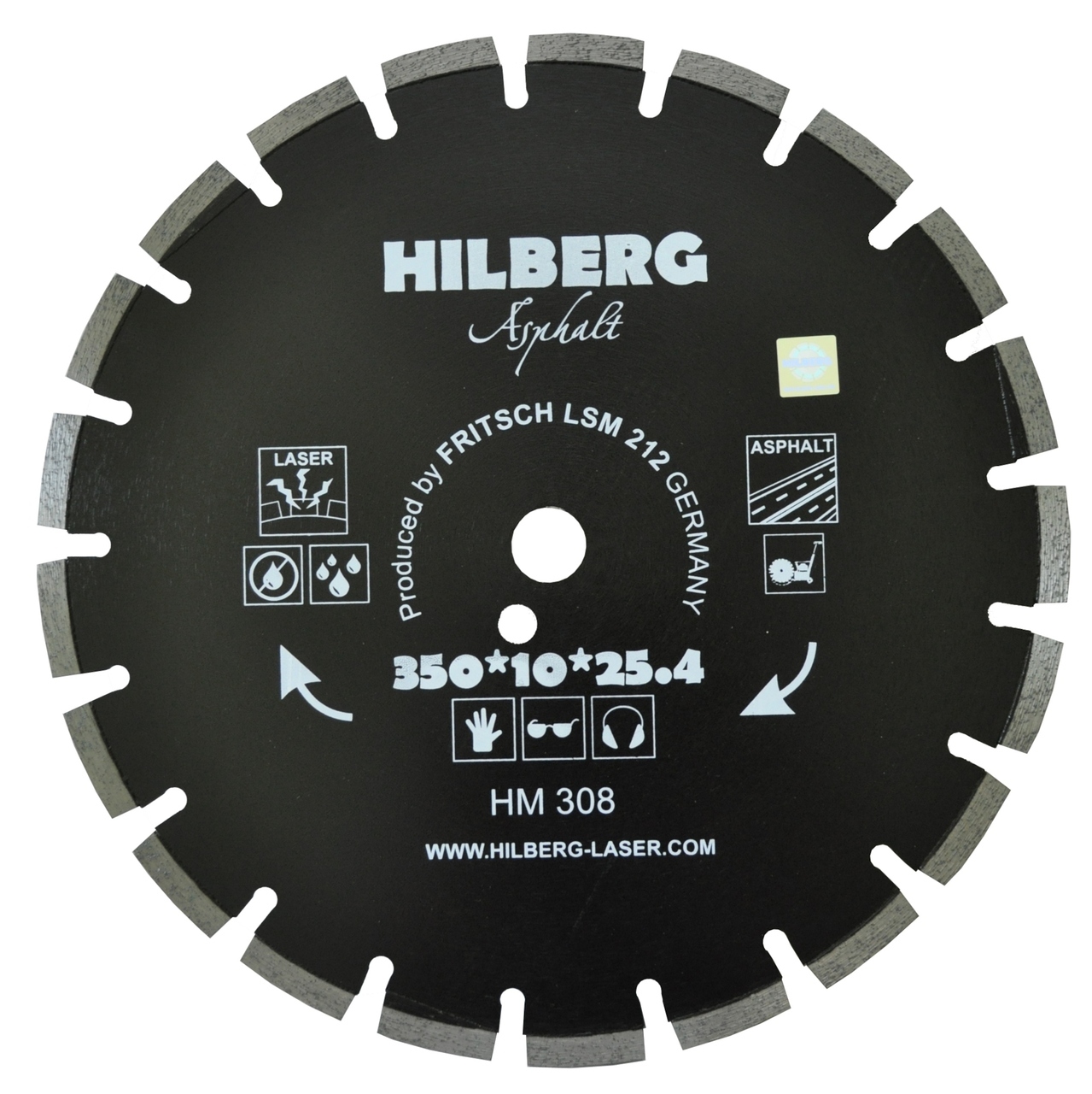 алмазный диск Hilberg HM308 для асфальта и бетона