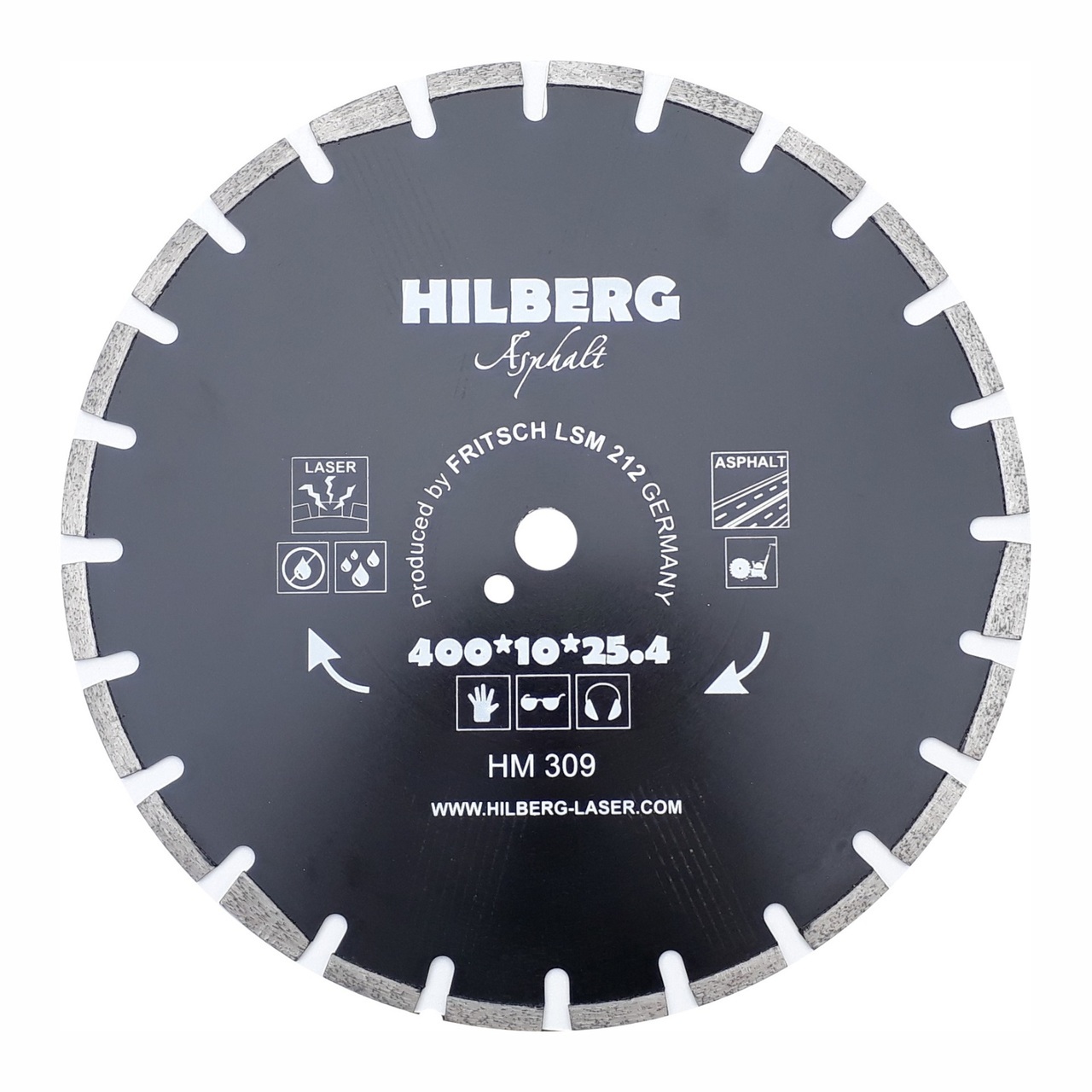 алмазный диск Hilberg HM309 для резки асфальта
