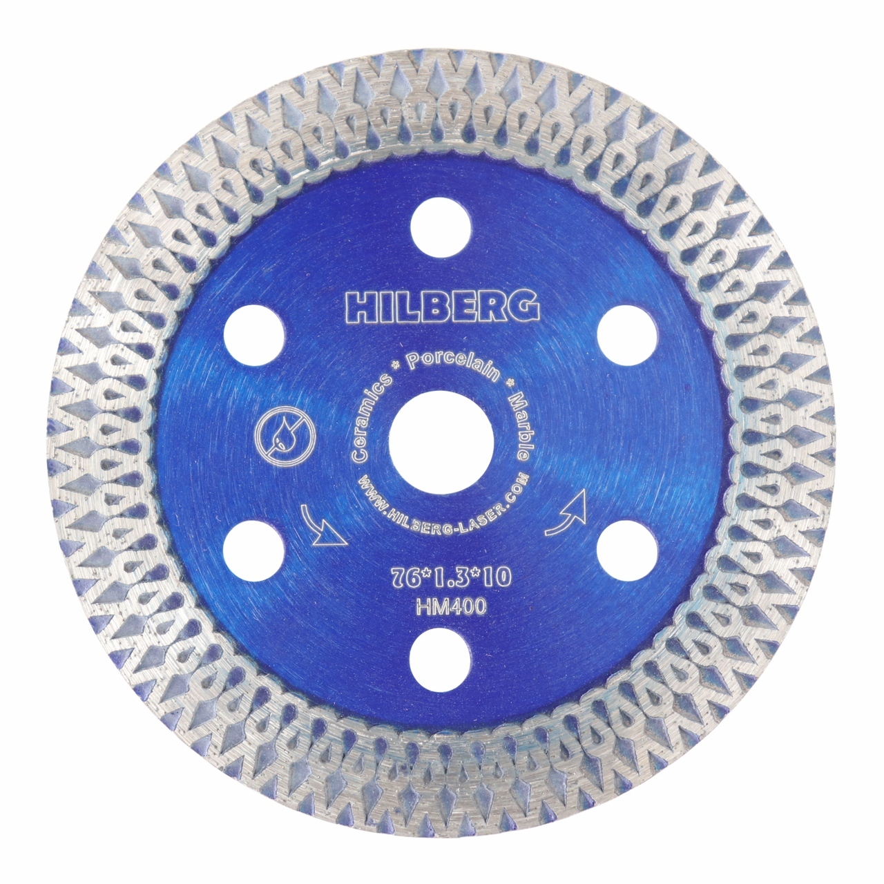 алмазный диск Hilberg Турбо ультратонкий HM400