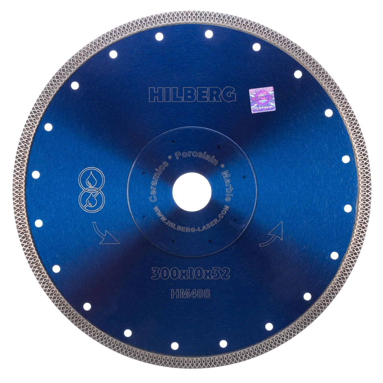диск алмазный 300 мм Hilberg Турбо ультратонкий