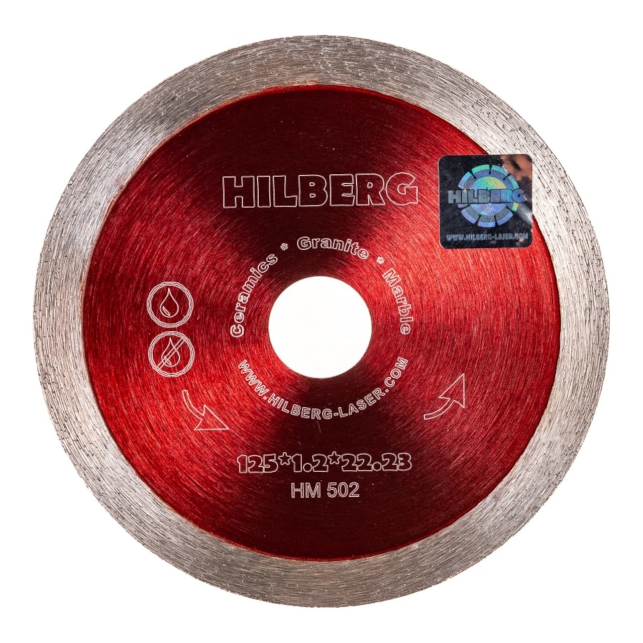 алмазный диск отрезной Hilberg HM502