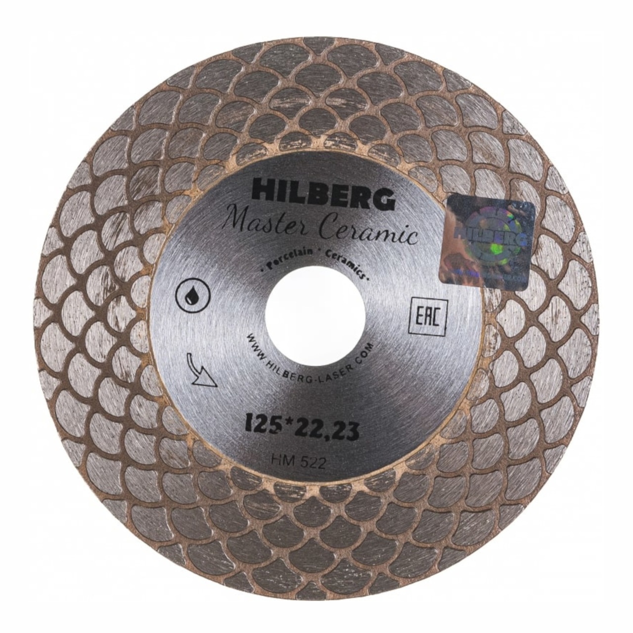 алмазный диск отрезной 125 мм для керамогранита и плитки