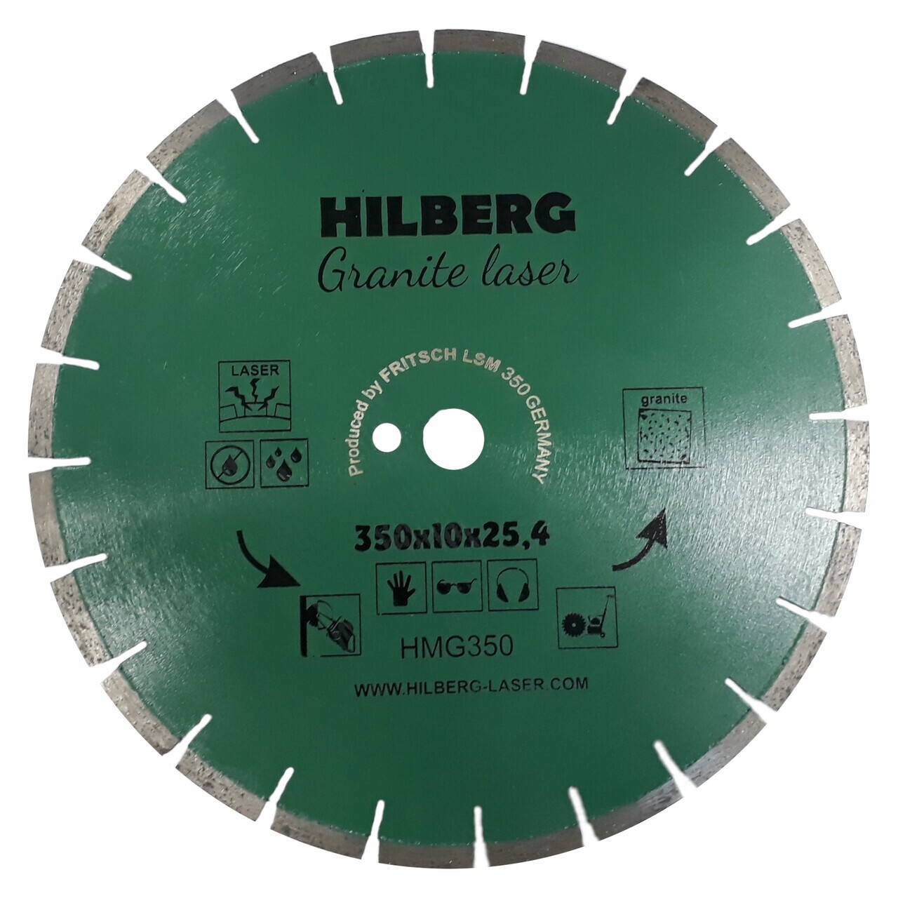 Алмазный диск для резки гранита и базальта HMG350