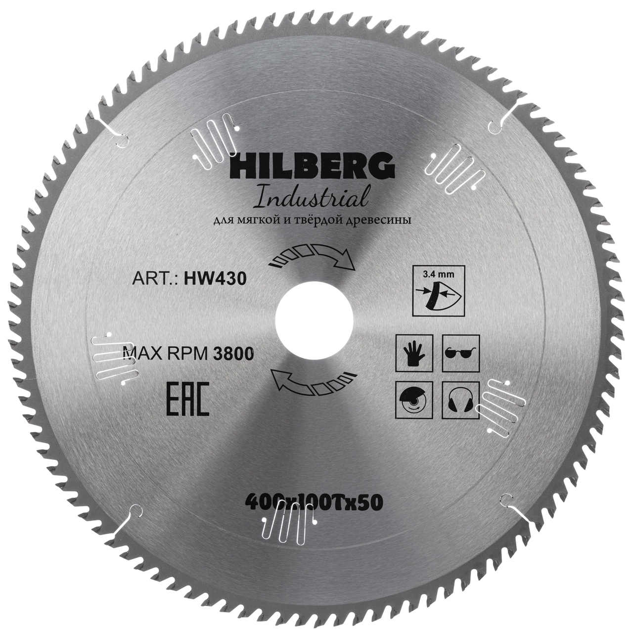 Пильный диск Hilberg HW430 для дерева