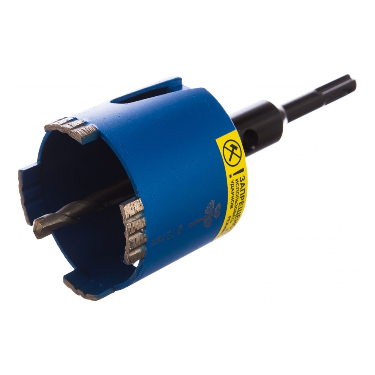 Коронка алмазная по бетону 72 мм NF072