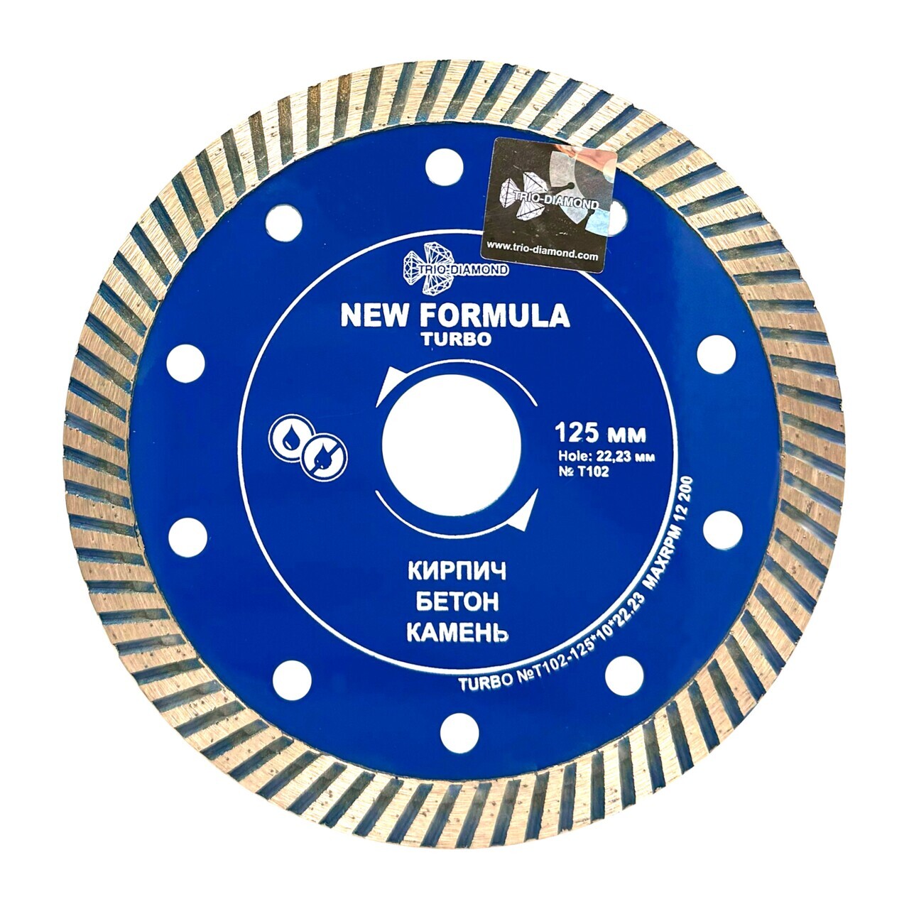 диск алмазный отрезной TRIO-DIAMOND T102