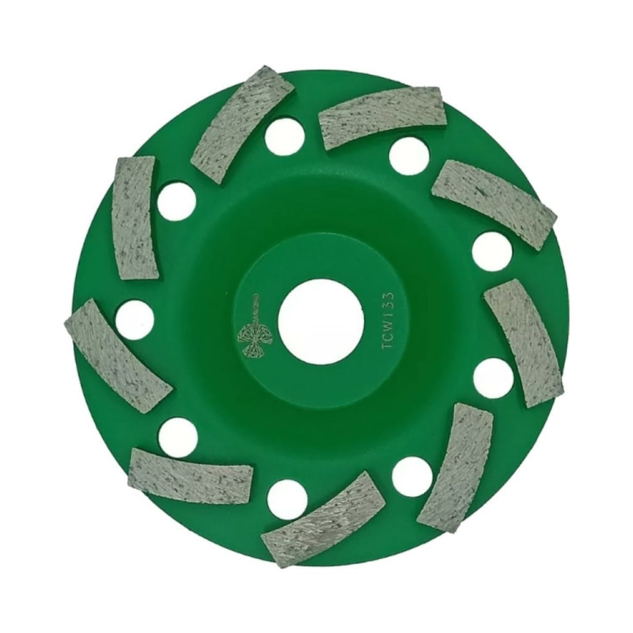 алмазная чашка 125 мм сегмент-турбо для шлифовки бетона и кирпича