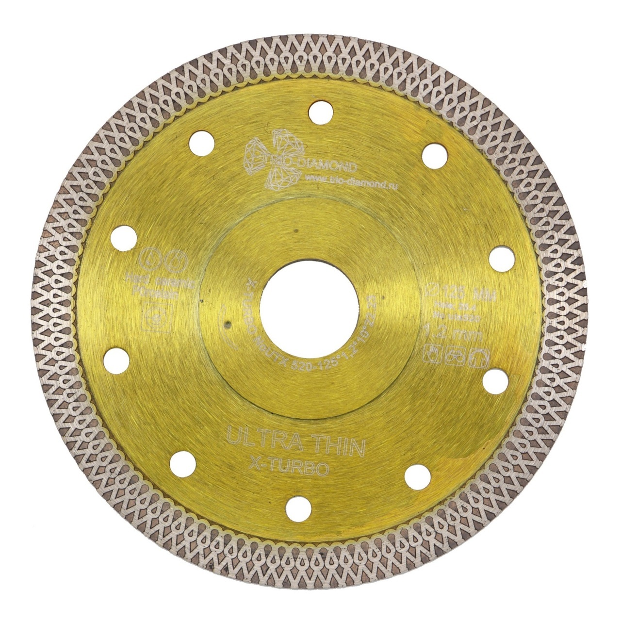 алмазный диск 125 мм для керамогранита