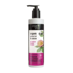 Гель для душа Organic shop Passion fruit & Cocoa 280мл