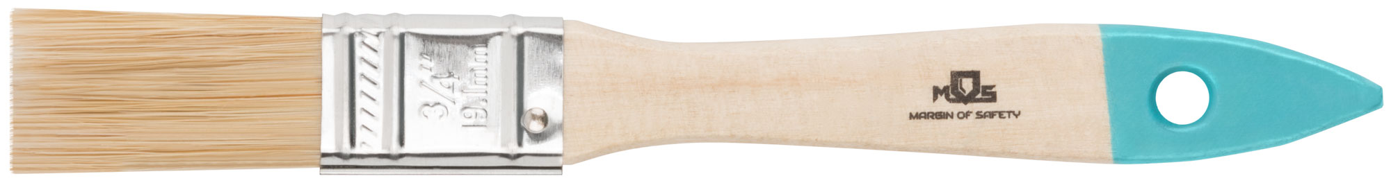 Кисть флейцевая 3/4" с натуральной щетиной MOS