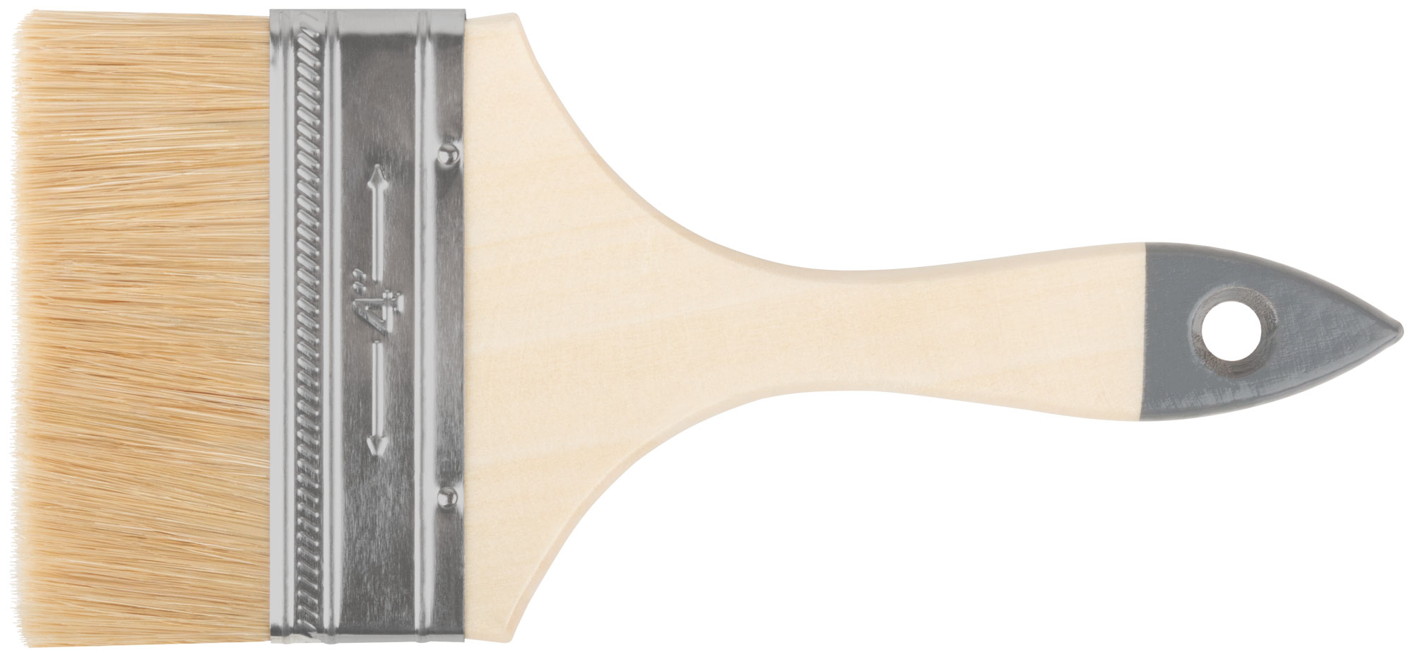 Кисть флейцевая 100 мм с натуральной щетиной