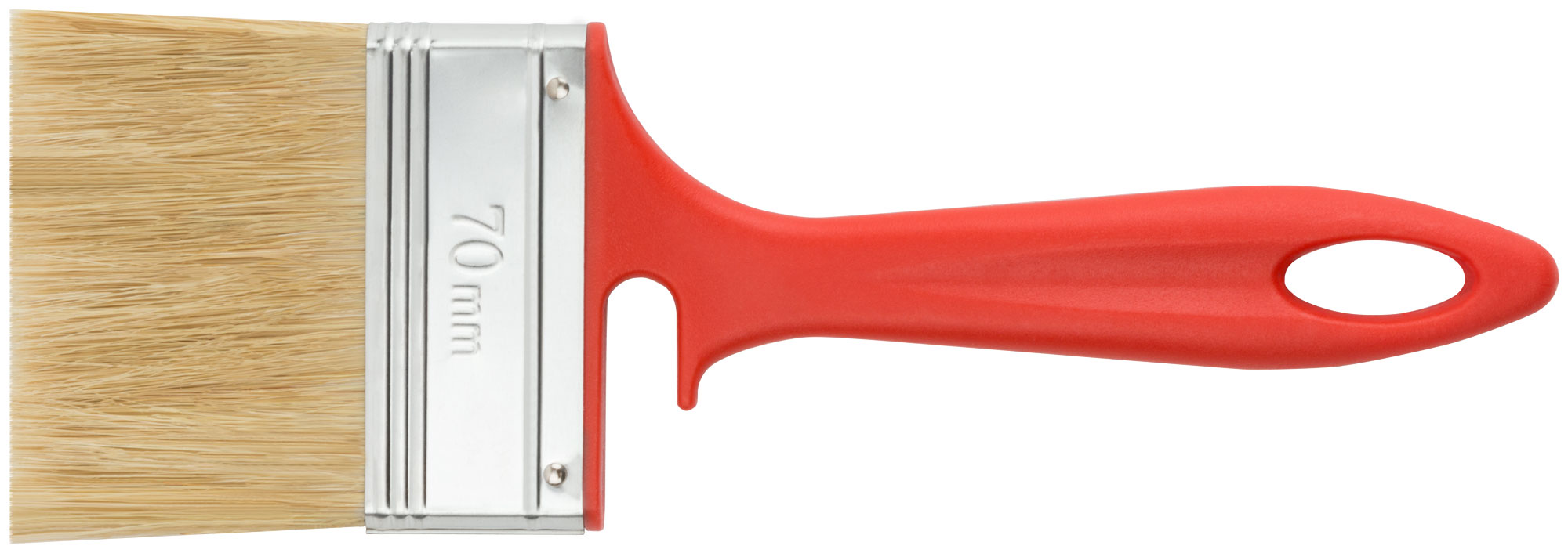 Кисть флейцевая 70 мм с натуральной щетиной