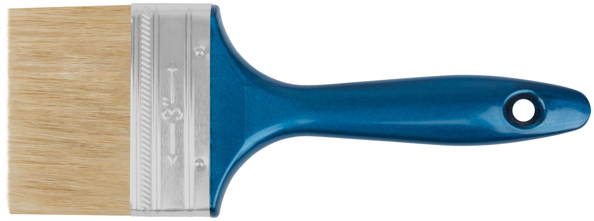 Кисть флейцевая 75 мм с натуральной щетиной