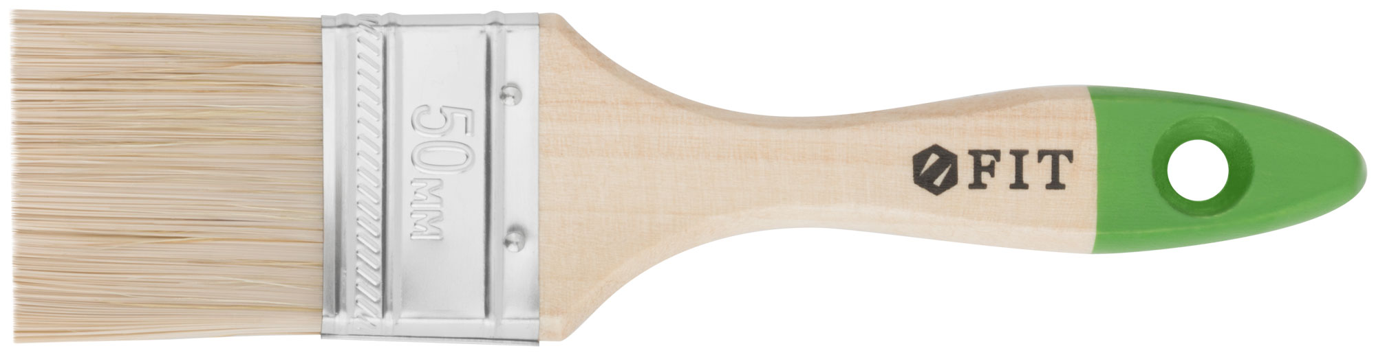 Кисть флейцевая MIX 50 мм с комбинированной щетиной для покраски